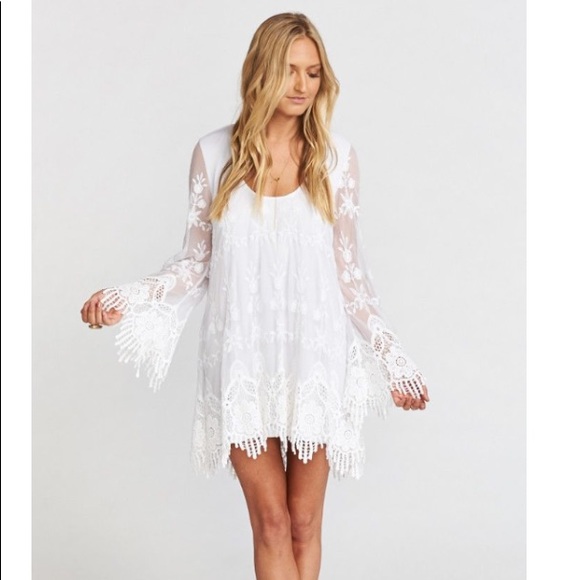 Show Me Your MuMu Fannie Flow Lace Boho Dress - Picture 6 of 8